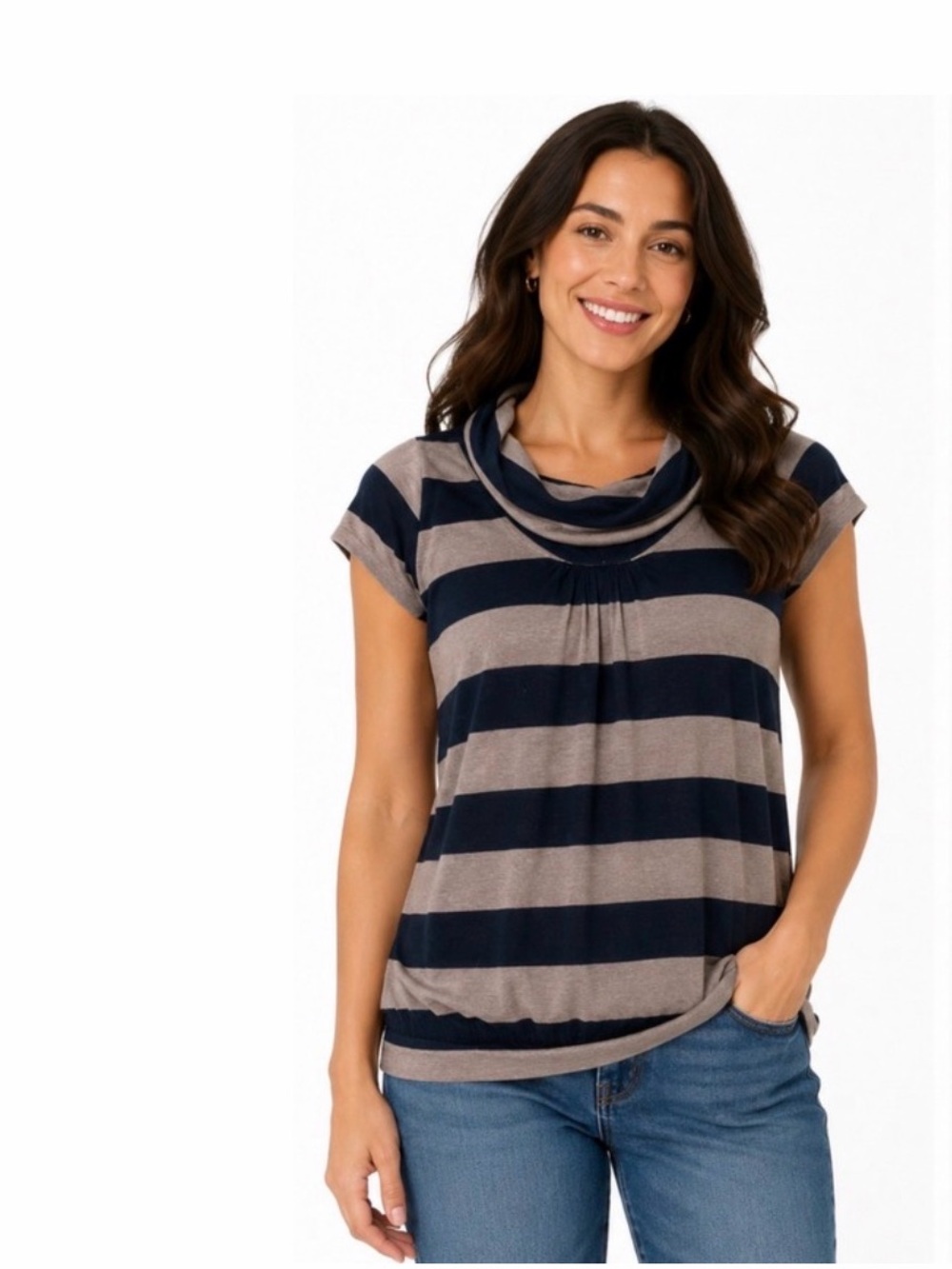 Julie’s Closet Mock Pull-Over Top